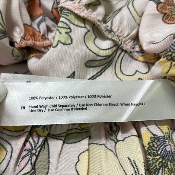 NWT Lottie & Holly Women’s Band Of Gypsies Mini Floral Summer Dress Size Large - Picture 10 of 11